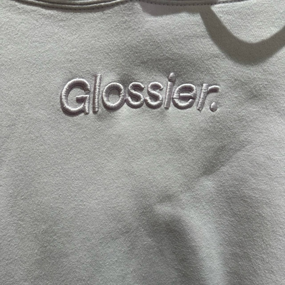 glossier hoodie